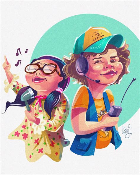 Stranger Things Suzie And Dustin Singing Neverending Story By Samji