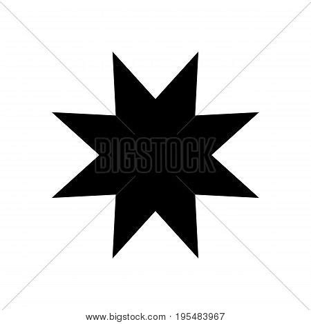 Eight-pointed Star - Vector & Photo (Free Trial) | Bigstock