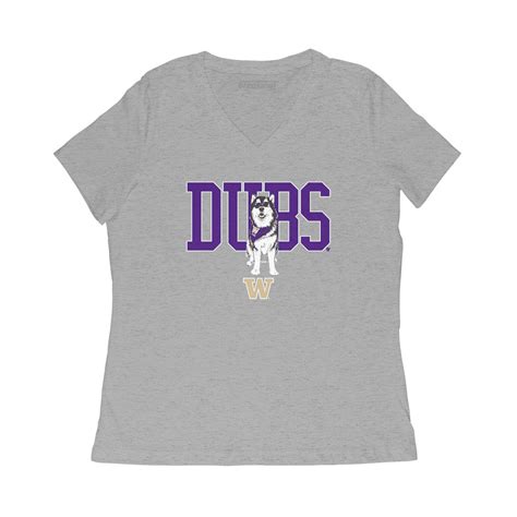 Washington: Dubs Husky Shirt + Hoodie - UW Licensed - BreakingT