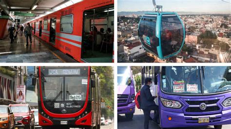 Tarifas Del Transporte Público De La Cdmx Unotv