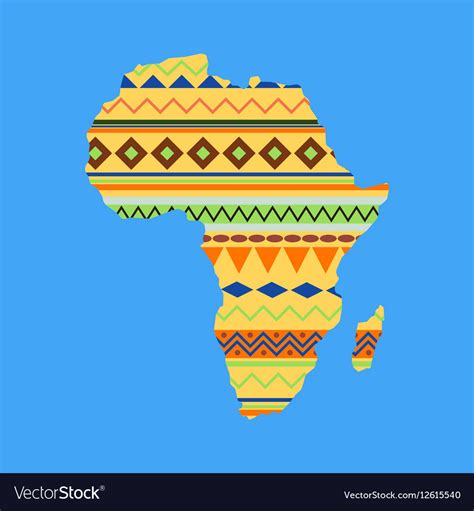 Africa Continent Royalty Free Vector Image VectorStock