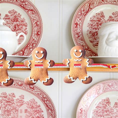 Printable Gingerbread Man Garland Craft Ginger Bread Man - Etsy