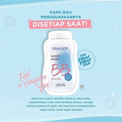 Jual Wardah Perfect Bright Bb Powder Bb Powder Wardah Bedak Tabur