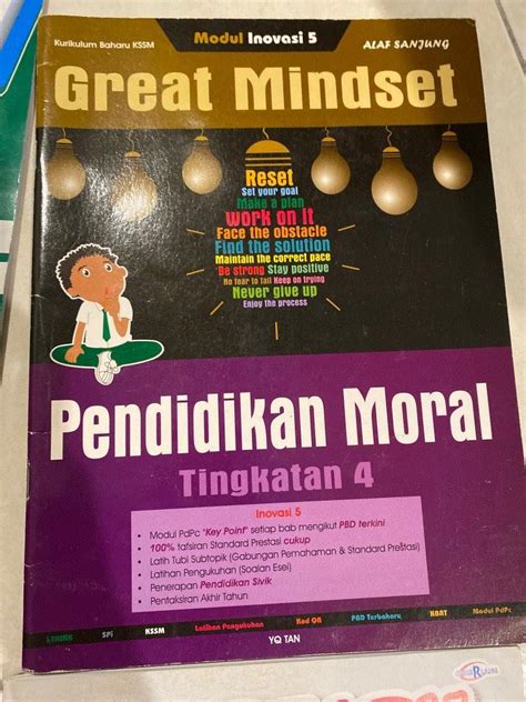 Pendidikan Moral Buku Rujukan Dan Buku Latihan Skema Jawapan Spm Kssm