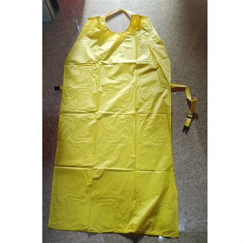 Yellow 24x48 Inch Pvc Chemical Safety Apron At ₹ 50piece In New Delhi