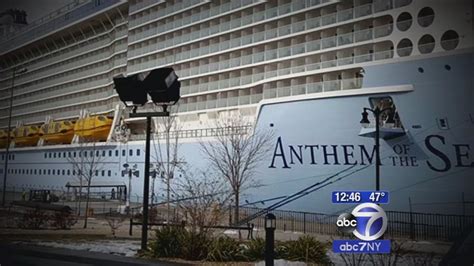 Anthem of the Seas cruise ship, damaged in storm, turns around again ...