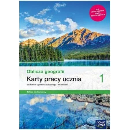 OBLICZA GEOGRAFII Kl 1 Karty Pracy PODSTAWOWY OPIS 15220148163