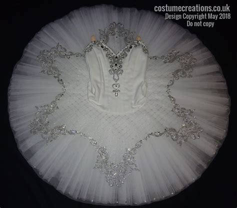 White Classical Ballet Tutu Custom Made Pancake Tutu By Professional