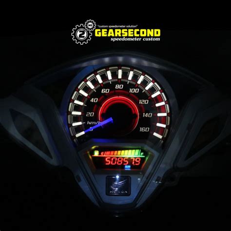 Jual PANEL SPEEDOMETER CUSTOM HONDA VARIO 110 KARBU VARIO 110 TECHNO