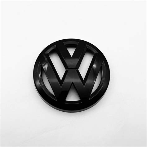 Эмблема VW /Jetta глянцевый черный значок с логотипом спереди и сзади ...