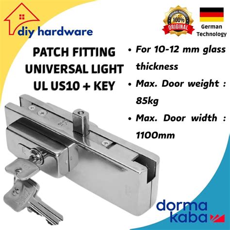 Jual Dorma Ul Us Patch Fitting Lock Universal Light Us Key