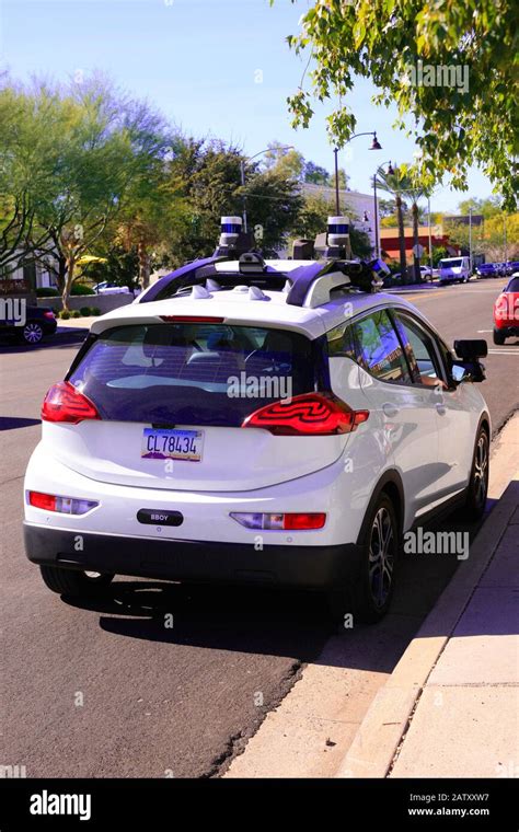 Testing A Self Driving Car On The Streets Of Old Town Scottsdale Az