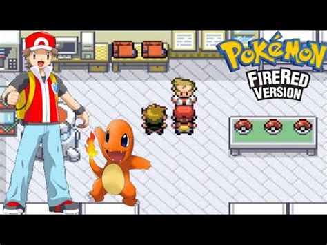 CHARMANDER EU ESCOLHO VOCÊ POKÉMON FIRERED 1 YouTube