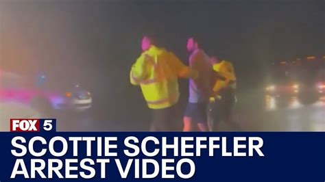 Body Camera Video In Scottie Schefflers Arrest Fox 5 News Youtube