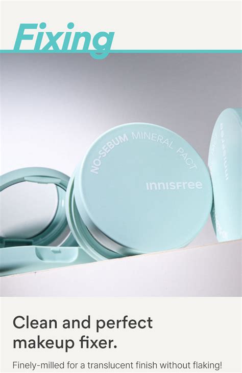 No-Sebum Mineral Pact 8.5g – INNISFREE Singapore