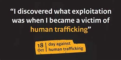 Th Of October Is The Eu Anti Trafficking Day What Is Human