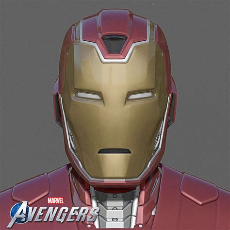 Iron Man Helmet Concept Art