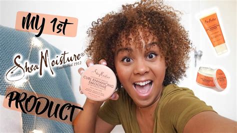 Shea Moisture First Impressions Curl Enhancing Smoothie Youtube