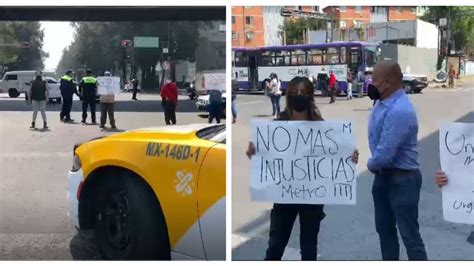 Trabajadores Del Metro Realizan Bloqueos En Congreso De La Uni N