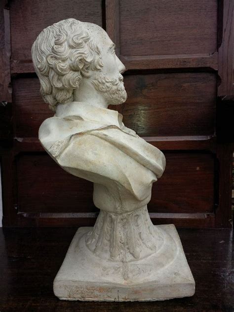 Pin On Fantastic Thc Antique Plaster Bust Of William Shakespeare