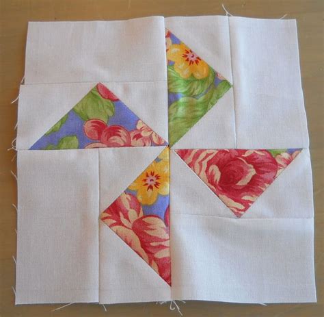 Hand Piecing Block 11 Flying Geese Pinwheel Quilting For Beginners