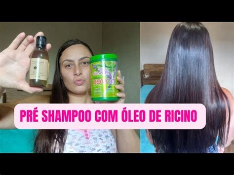 PRÉ SHAMPOO ÓLEO DE RÍCINO MAIS ATENÇÃO GRÁVIDAS LACTANTES OU