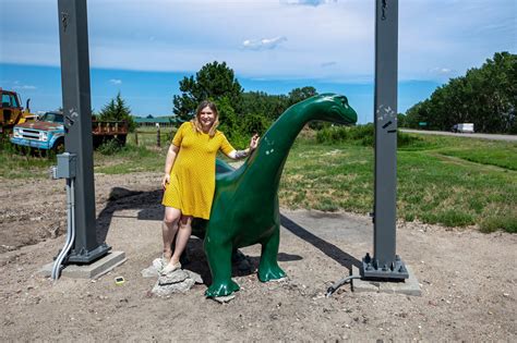 Sinclair Dinosaur in Thedford, Nebraska