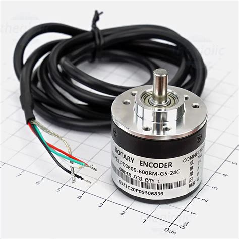 LPD3806 600BM Rotary Encoder 600 Xung NPN Nguồn 5 24VDC 2 pha AB