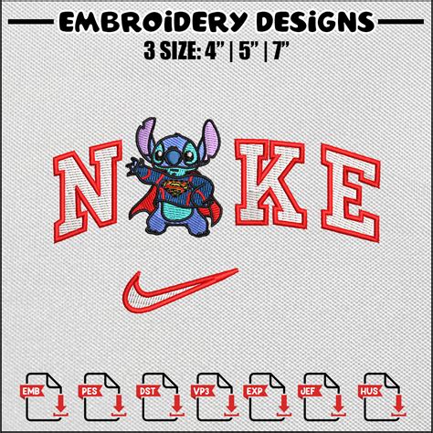 Nike stitchman embroidery design, Stitch embroidery, Nike de - Inspire ...