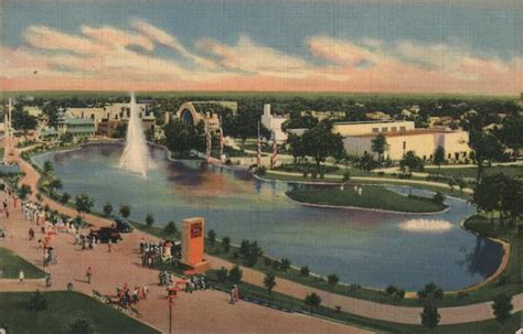 Texas Centennial Exposition Buildings Dallas Tx Postcard