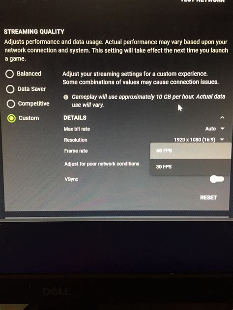 Where is the 120fps option : r/GeForceNOW