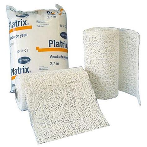 Platrix Venda Escayola De Yeso 10 Cm X 2 7 M Paquete Con 2 Vendas Con