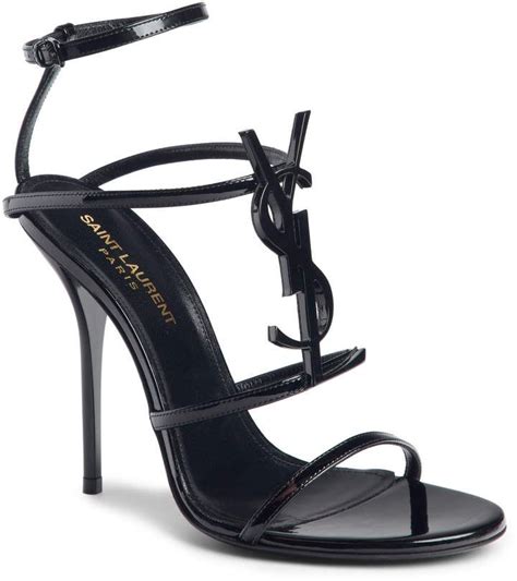 Saint Laurent Cassandra Strappy Sandal Ysl Heels Ysl Shoes Saint