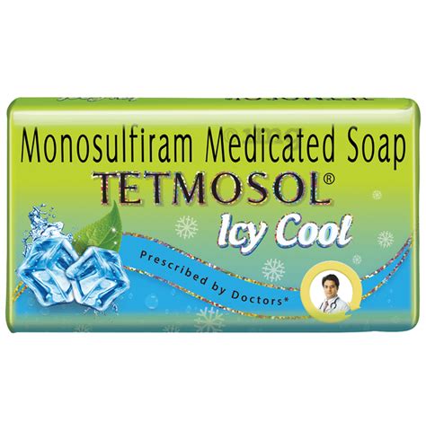 Tetmosol Medicated Soap With Monosulfiram For Skin Infections Icy