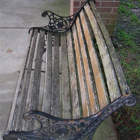 How To Replace The Wooden Slats In Garden Benches Hunker Wood Bench Outdoor Cast Iron Bench