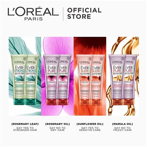 LOreal Paris Ever Pure Brass Toning Purple Shampoo And Conditioner