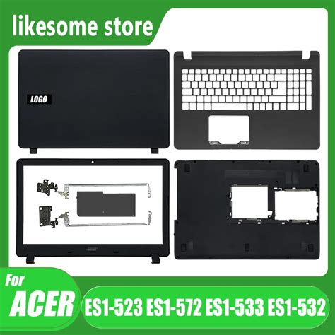 New Laptop Case For Acer Aspire ES1523 572 533 532 LCD Back Cover Front