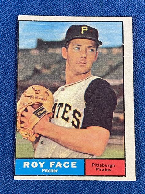 Topps Roy Face Baseball Card Vg Pittsburgh Pirates Ebay