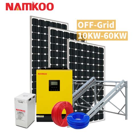 Off Grid Solar Power System Home Solar Panel Kit Kw Kw Kw Kw