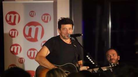 Patrick Bruel en concert très privé à Lyon pour présenter son nouvel album