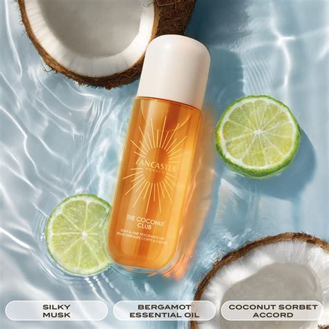 Quadrado De Lancaster - Lancaster Eau de Lancaster Hair & Body Mist névoa perfumada para rosto ...