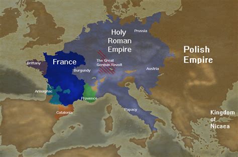 Empire Of France 1700 Ralternatehistory