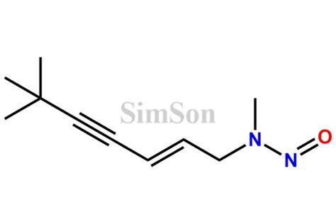 Terbinafine Nitroso Impurity 1 CAS No NA Simson Pharma Limited