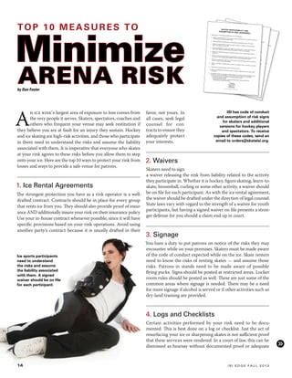 Top Measures To Minimize Arena Risk Pdf