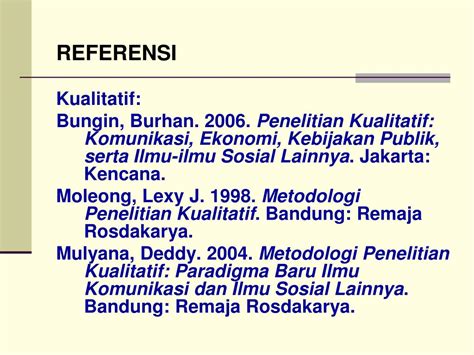 Ppt Metode Penelitian Komunikasi Pertemuan Kontrak Perkuliahan Puji