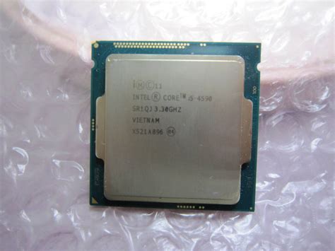 Yahooオークション 809 Cpu Intel Core I5 4590 330ghz Sr1qj 動作品