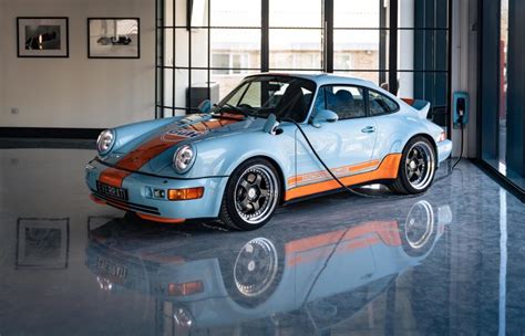 The Electrified Porsche 911 Signature Gulf Edition Eq Magazine