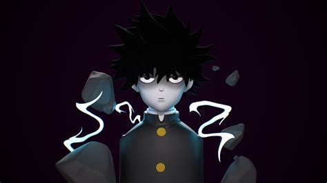 Artstation Shigeo Kageyama Mob Psycho 100