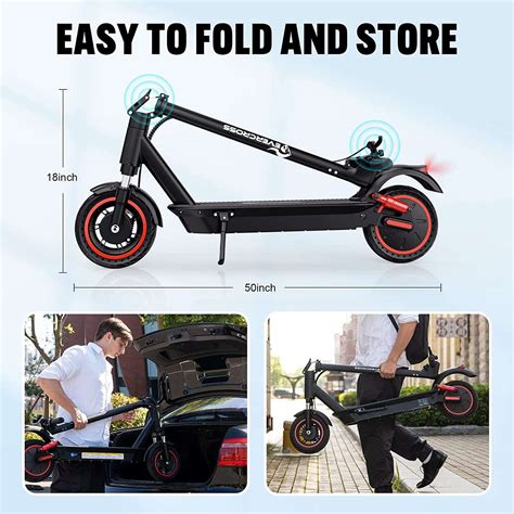 Evercross Ev K Electric Scooter Mph Folding E Scooter Mediaboxent