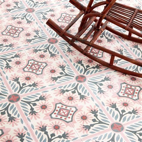 Sakura Encaustic Cement Tile Otto Tiles Design